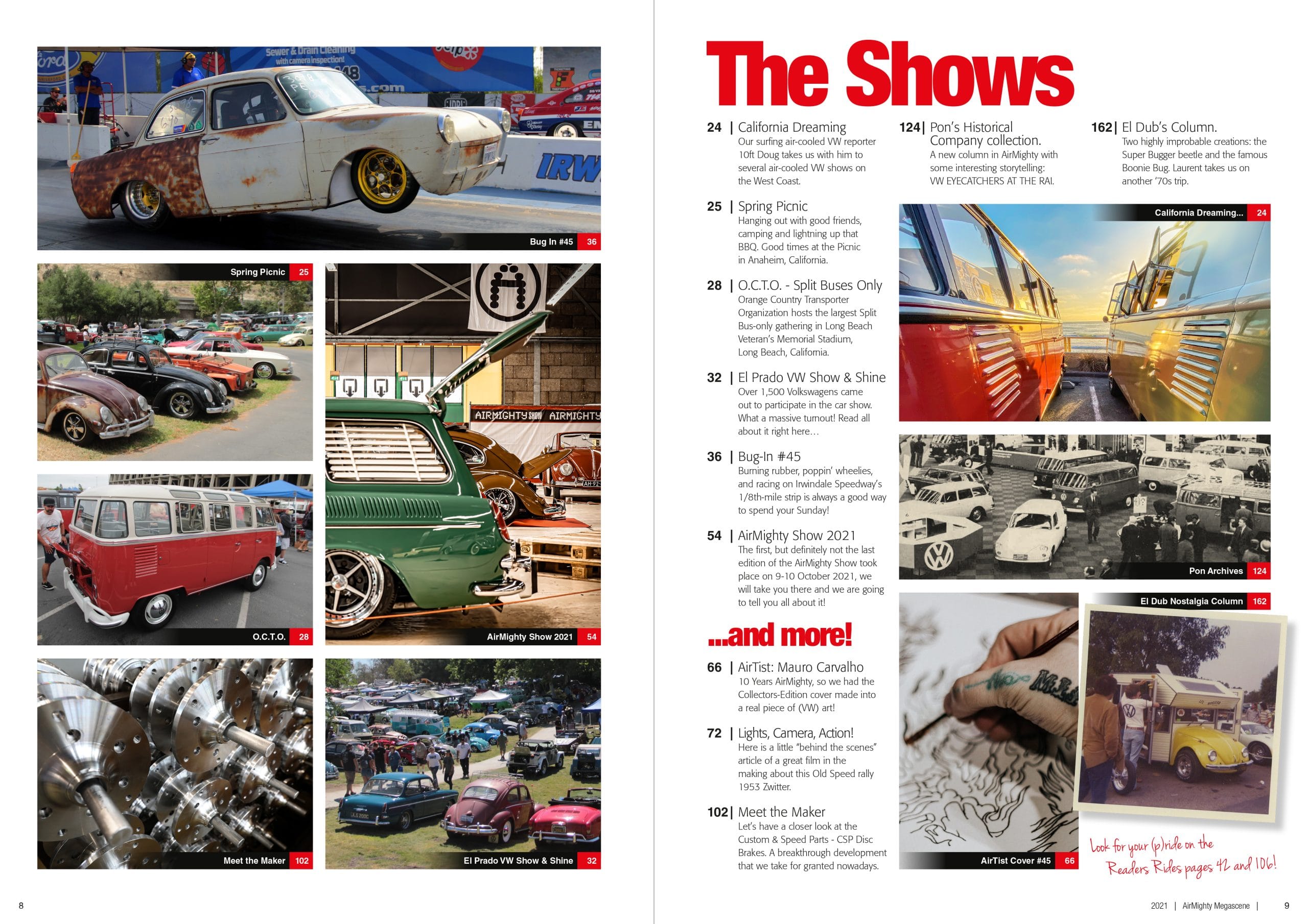 Featured Shows in AirMighty Megascene #45