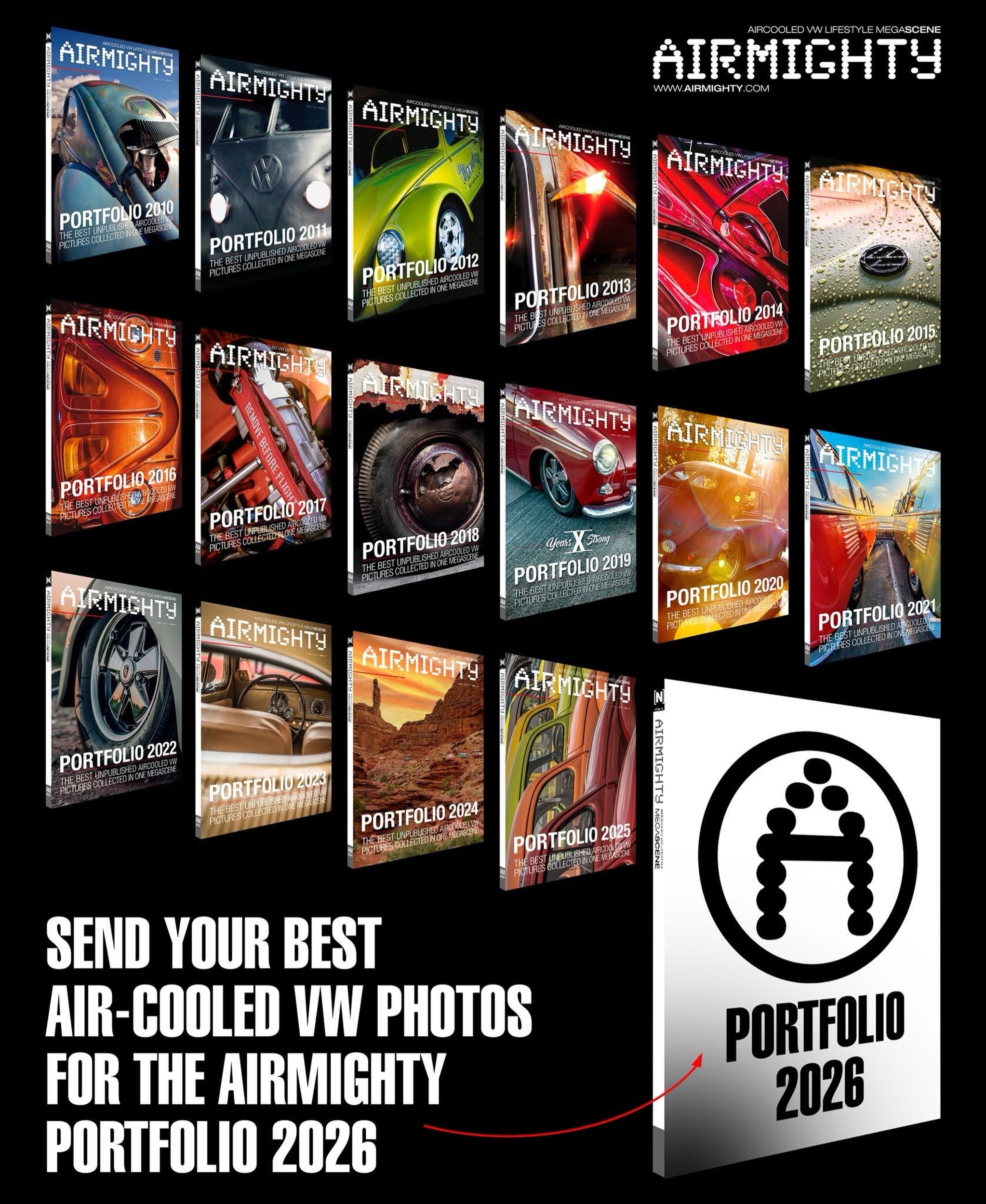 📸 Show us your year in air-cooled VW memories!
From epic road trips and summer vacations to local meets and major VW shows, we want to see the moments you’ve captured throughout the season.
Send in your favourite photos and help us create the annual AirMighty Portfolio 2026.

YOUR VW. YOUR STORY. YOUR PHOTO. SUBMIT TO THE AIRMIGHTY PORTFOLIO 2026
👉 More information on our website: www.AirMighty.com (link in bio)