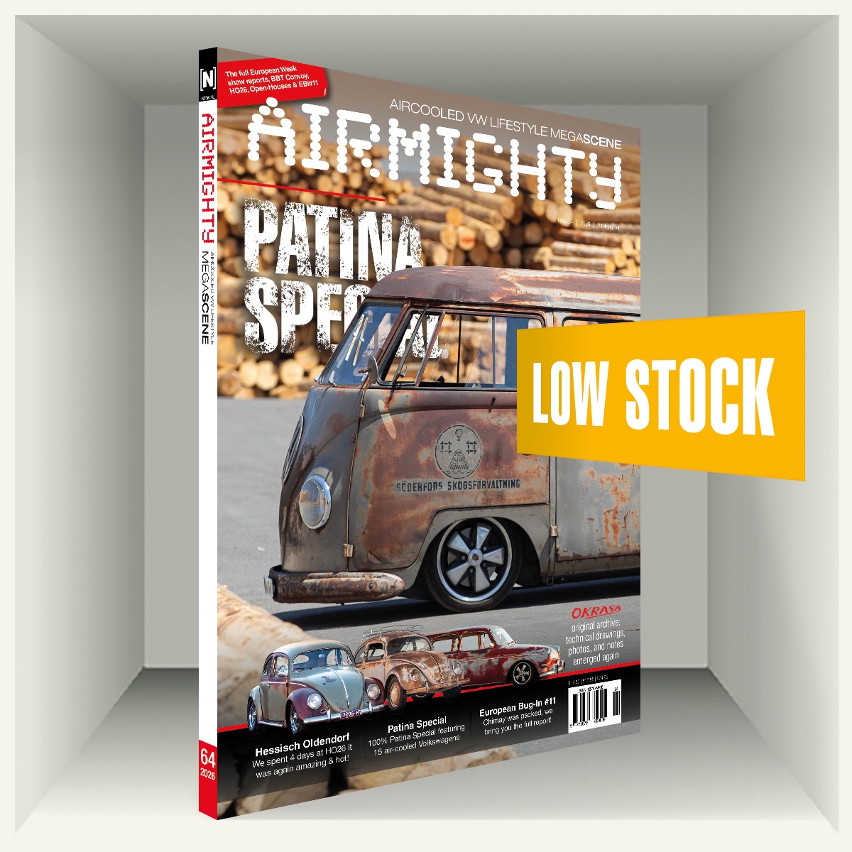 Don’t miss out on AirMighty Magazine #64 – The Patina Special! 🔥We sold loads of copies during the Swap-Meet, and our remaining stock is disappearing fast.

If you’ve been thinking about ordering this epic 220-page issue, now is the time.
Want to save on shipping? Team up with a friend and order two copies together.
Once stock is gone, that’s it!

Issue 64: https://www.airmighty.com/product/airmighty-megascene-64/
Or subscribe to never miss a Magazine ever again: https://www.airmighty.com/product-category/subscription/

🙏 Thanks to everyone who continues to support AirMighty. It means a lot. #airmighty #airmightymagazine